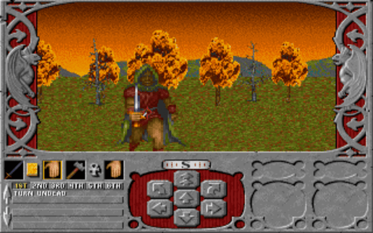 Gameplay screen of Ravenloft: Strahd's Possession (1/8) Gameplay screen of Ravenloft: Strahd's Possession (1/8)