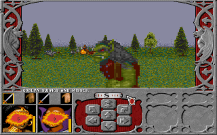 Gameplay screen of Ravenloft: Strahd's Possession (2/8) Gameplay screen of Ravenloft: Strahd's Possession (2/8)