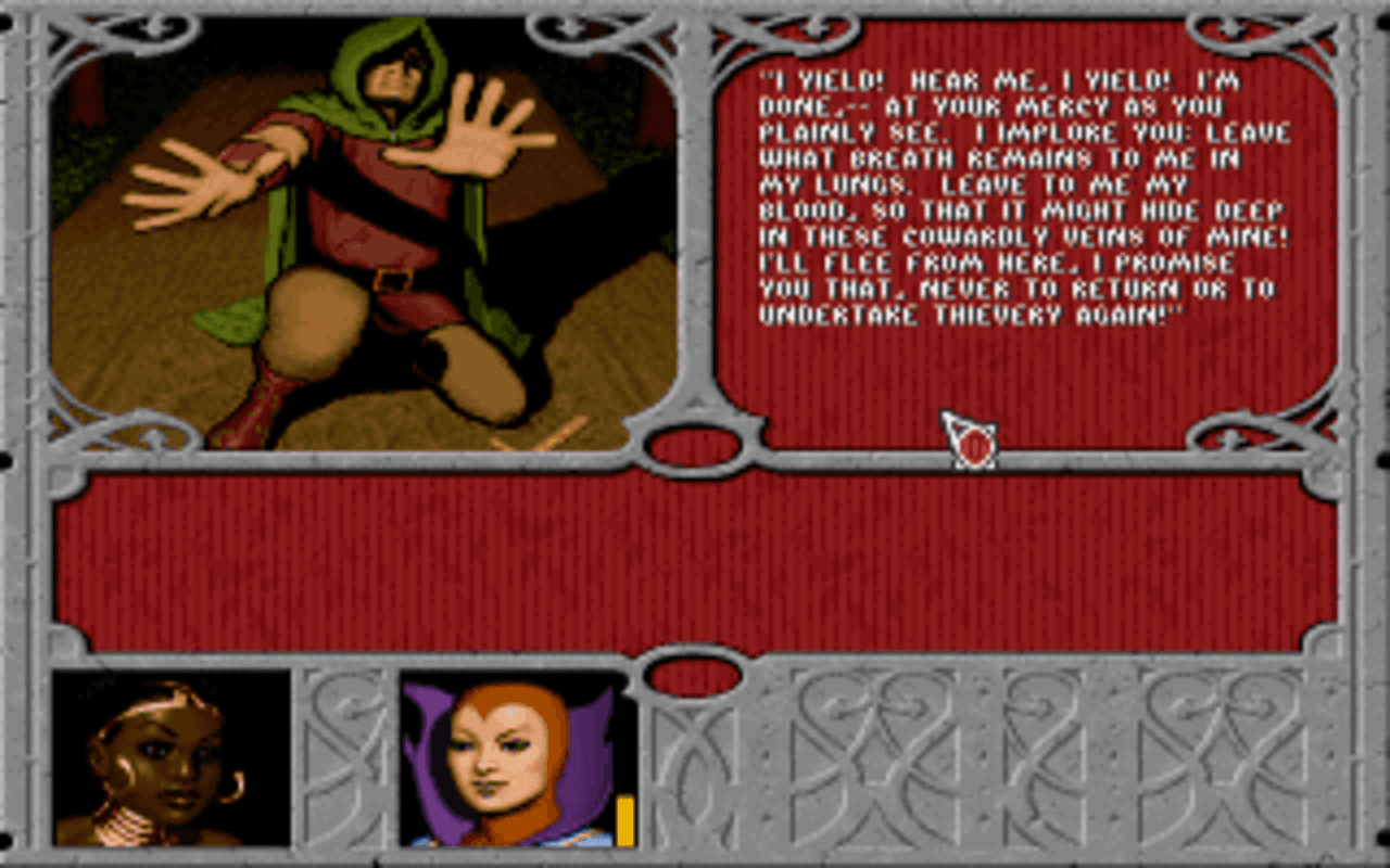 Gameplay screen of Ravenloft: Strahd's Possession (3/8) Gameplay screen of Ravenloft: Strahd's Possession (3/8)