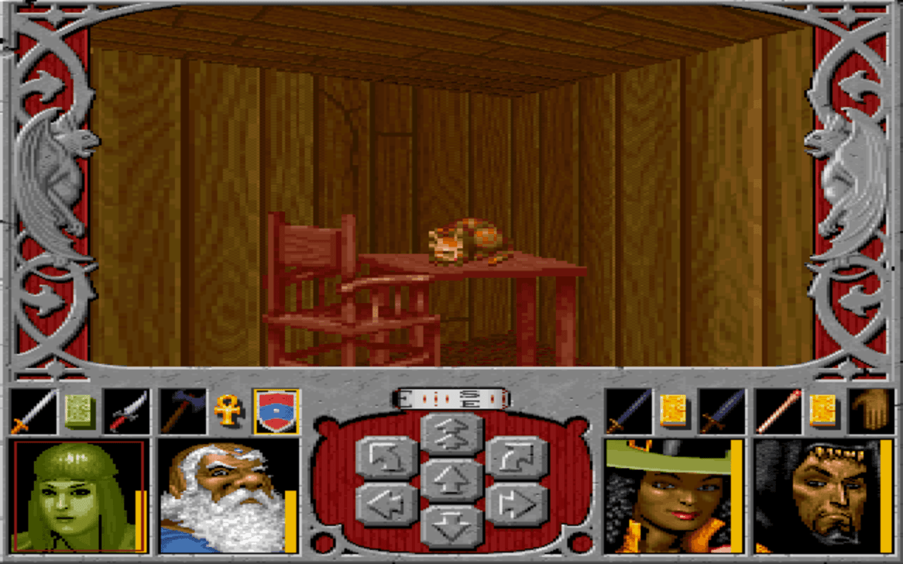 Gameplay screen of Ravenloft: Strahd's Possession (5/8) Gameplay screen of Ravenloft: Strahd's Possession (5/8)