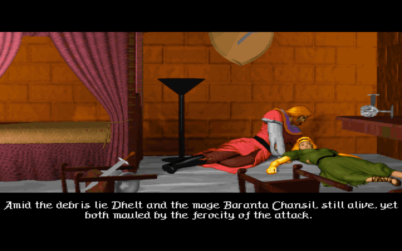 Gameplay screen of Ravenloft: Strahd's Possession (7/8) Gameplay screen of Ravenloft: Strahd's Possession (7/8)