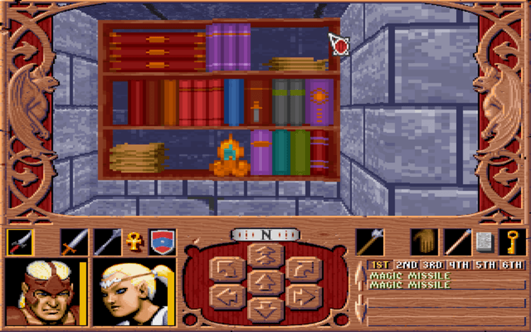 Gameplay screen of Ravenloft: Strahd's Possession (8/8) Gameplay screen of Ravenloft: Strahd's Possession (8/8)