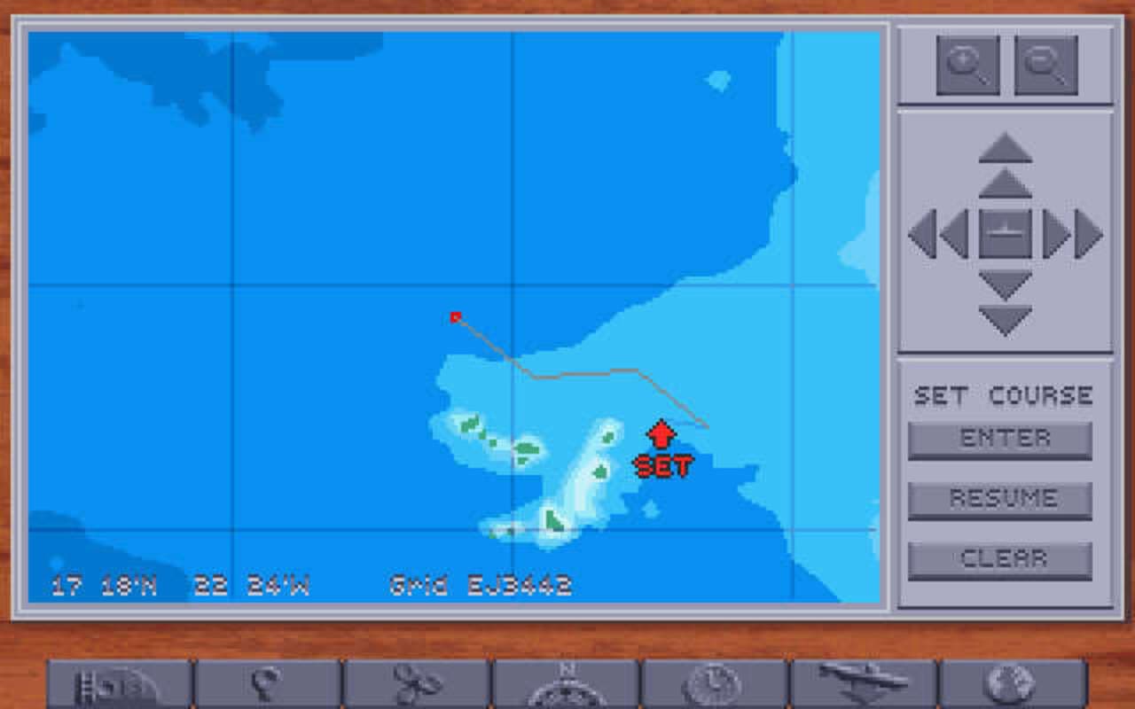 Gameplay screen of Aces of the Deep (7/8) Gameplay screen of Aces of the Deep (7/8)