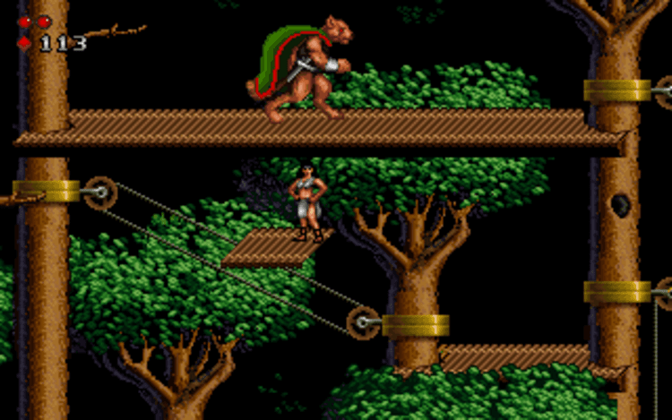 Gameplay screen of Realms of Chaos (5/8) Gameplay screen of Realms of Chaos (5/8)