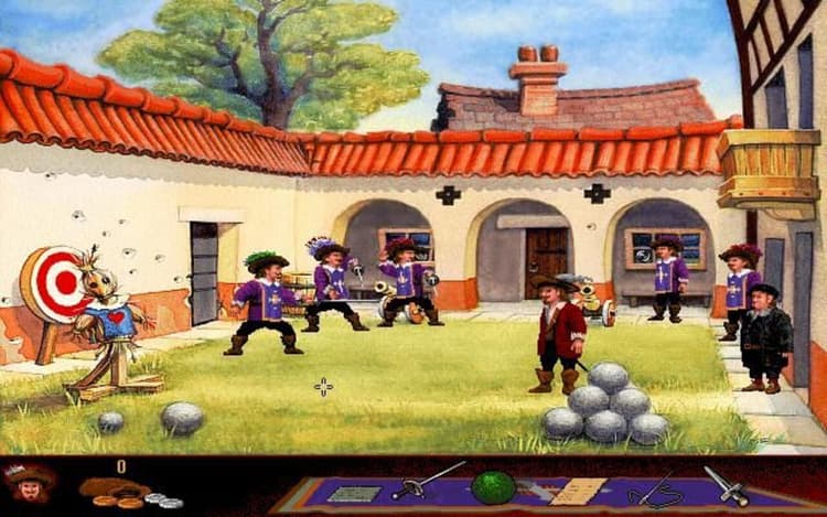 Gameplay screen of Touché: The Adventures of the Fifth Musketeer (2/8) Gameplay screen of Touché: The Adventures of the Fifth Musketeer (2/8)