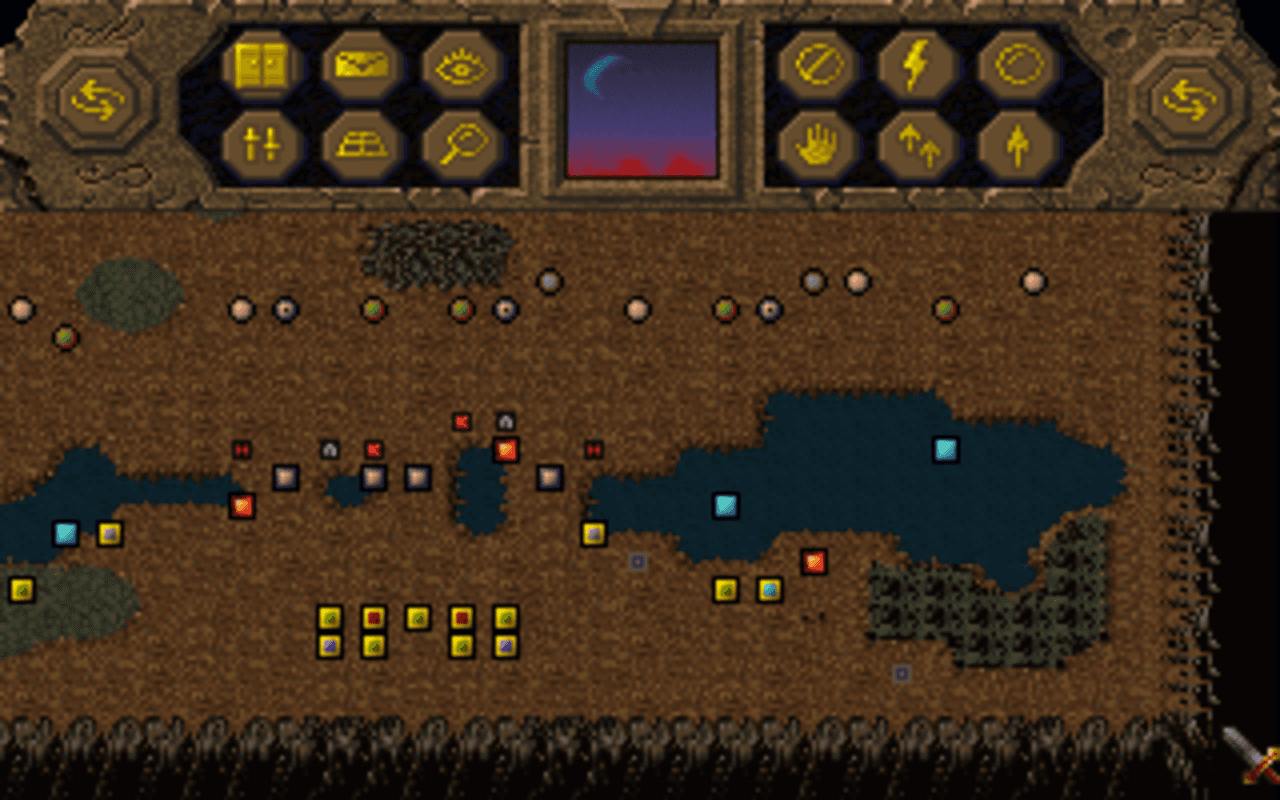 Gameplay screen of Dark Legions (2/8) Gameplay screen of Dark Legions (2/8)