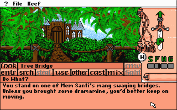 Gameplay screen of Keef the Thief: A Boy and His Lockpick (6/8) Gameplay screen of Keef the Thief: A Boy and His Lockpick (6/8)