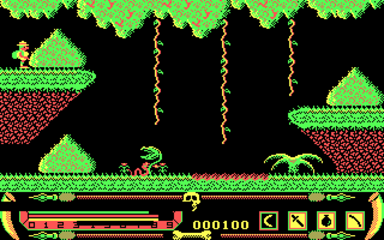 Gameplay screen of Livingstone I Presume? (5/8) Gameplay screen of Livingstone I Presume? (5/8)