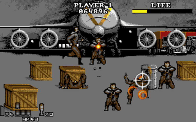 Gameplay screen of Die Hard 2: Die Harder (2/8) Gameplay screen of Die Hard 2: Die Harder (2/8)