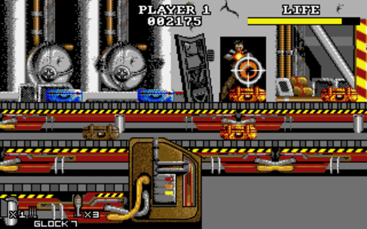 Gameplay screen of Die Hard 2: Die Harder (6/8) Gameplay screen of Die Hard 2: Die Harder (6/8)