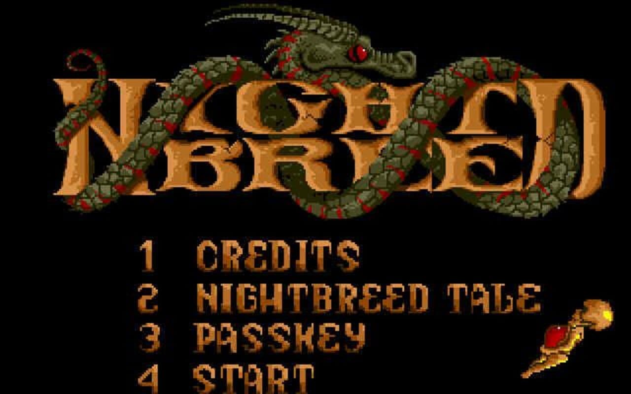 Gameplay screen of Clive Barker's Nightbreed: The Action Game (2/4) Gameplay screen of Clive Barker's Nightbreed: The Action Game (2/4)