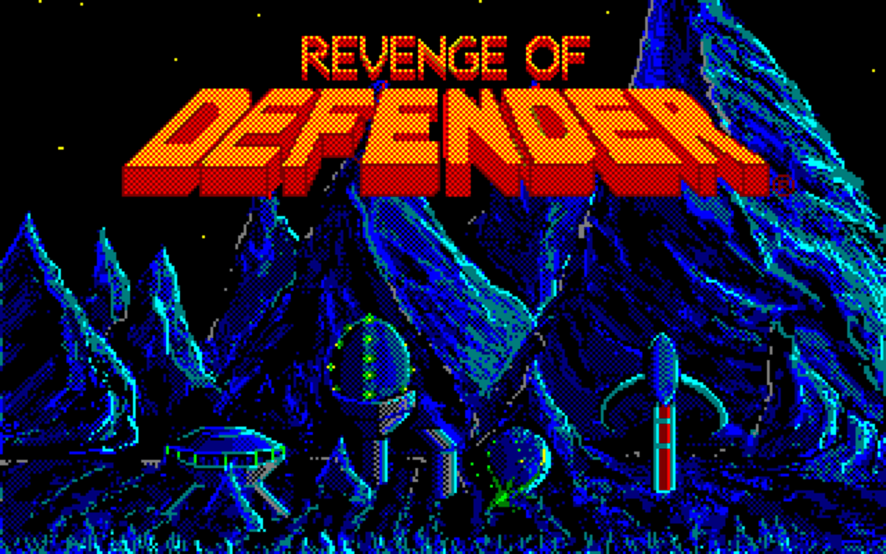 Gameplay screen of Revenge of Defender (4/4) Gameplay screen of Revenge of Defender (4/4)