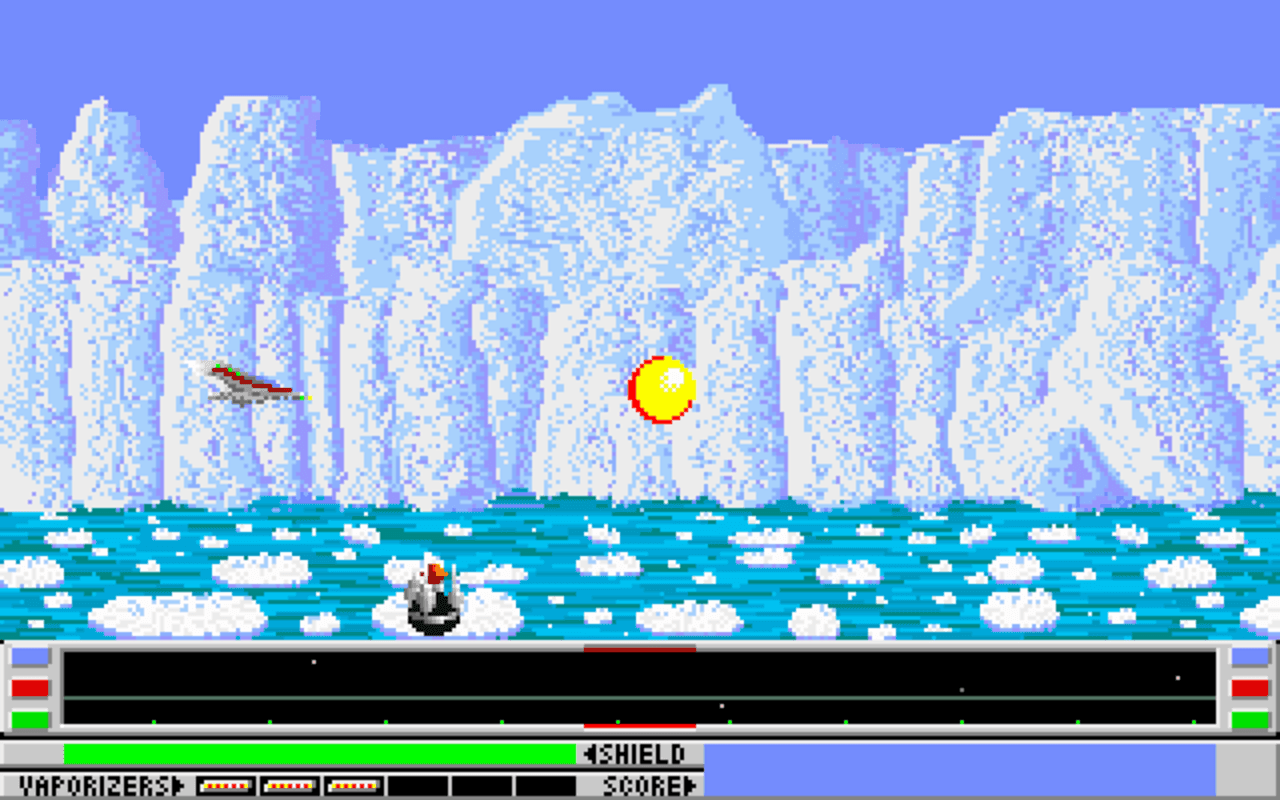 Gameplay screen of Revenge of Defender (3/4) Gameplay screen of Revenge of Defender (3/4)