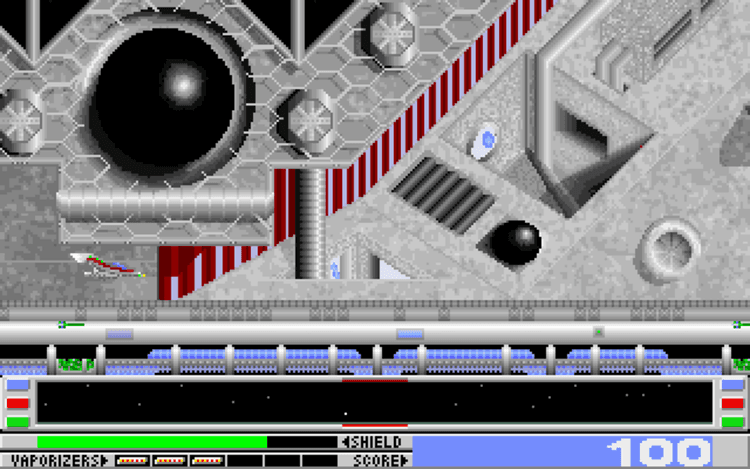 Gameplay screen of Revenge of Defender (1/4) Gameplay screen of Revenge of Defender (1/4)