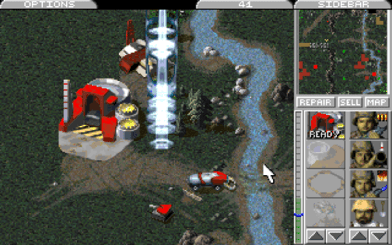 Gameplay screen of Command & Conquer: The Covert Operations (1/8) Gameplay screen of Command & Conquer: The Covert Operations (1/8)
