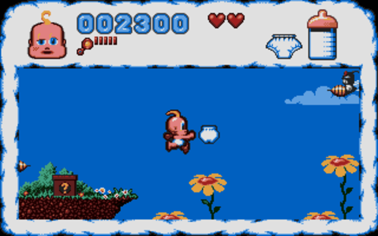Gameplay screen of Baby Jo in: "Going Home" (3/8) Gameplay screen of Baby Jo in: "Going Home" (3/8)