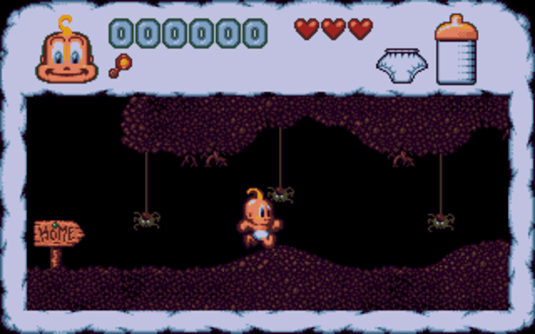 Gameplay screen of Baby Jo in: "Going Home" (5/8) Gameplay screen of Baby Jo in: "Going Home" (5/8)