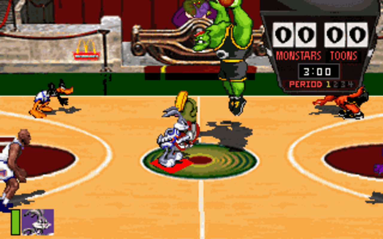 Gameplay screen of Space Jam (6/8) Gameplay screen of Space Jam (6/8)