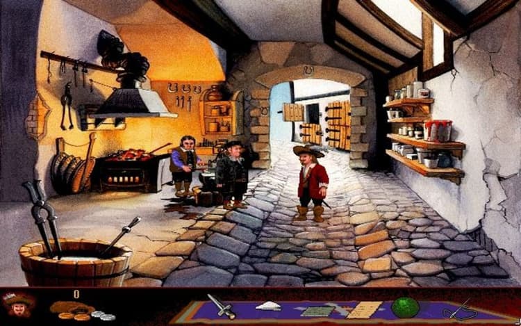 Gameplay screen of Touché: The Adventures of the Fifth Musketeer (4/8) Gameplay screen of Touché: The Adventures of the Fifth Musketeer (4/8)