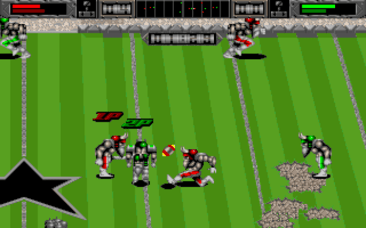 Gameplay screen of Brutal Sports Football (4/8) Gameplay screen of Brutal Sports Football (4/8)