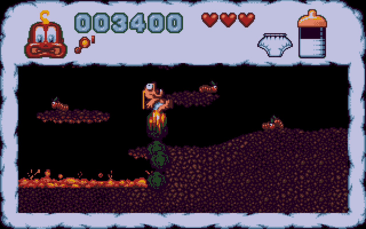 Gameplay screen of Baby Jo in: "Going Home" (7/8) Gameplay screen of Baby Jo in: "Going Home" (7/8)