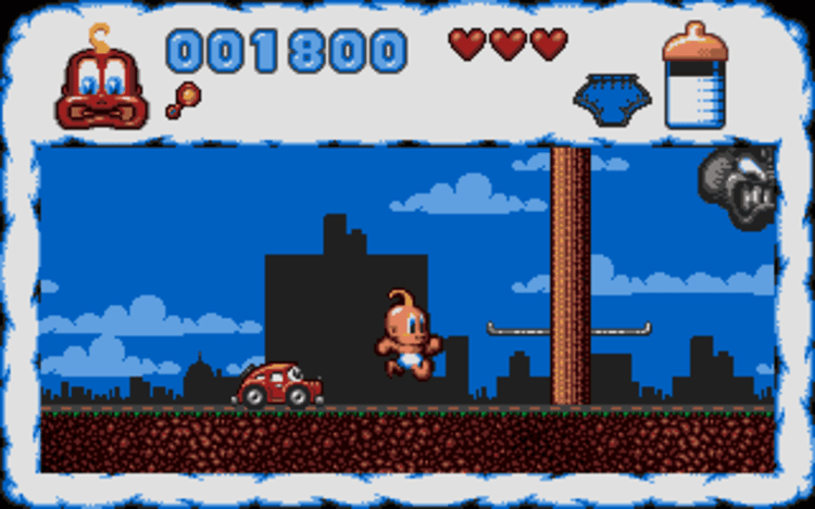 Gameplay screen of Baby Jo in: "Going Home" (8/8) Gameplay screen of Baby Jo in: "Going Home" (8/8)