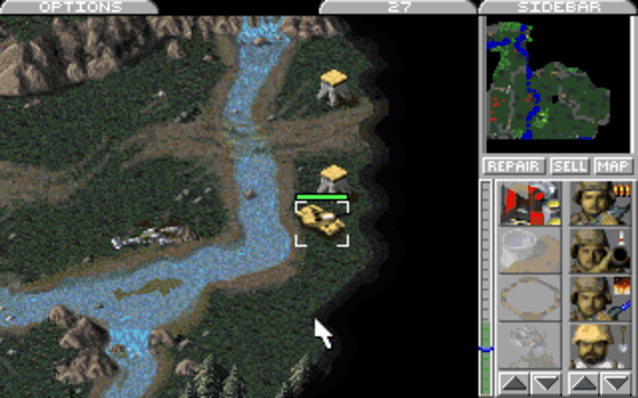 Gameplay screen of Command & Conquer: The Covert Operations (4/8) Gameplay screen of Command & Conquer: The Covert Operations (4/8)