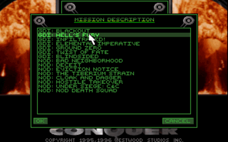 Gameplay screen of Command & Conquer: The Covert Operations (6/8) Gameplay screen of Command & Conquer: The Covert Operations (6/8)