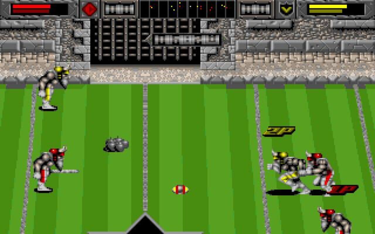 Gameplay screen of Brutal Sports Football (6/8) Gameplay screen of Brutal Sports Football (6/8)