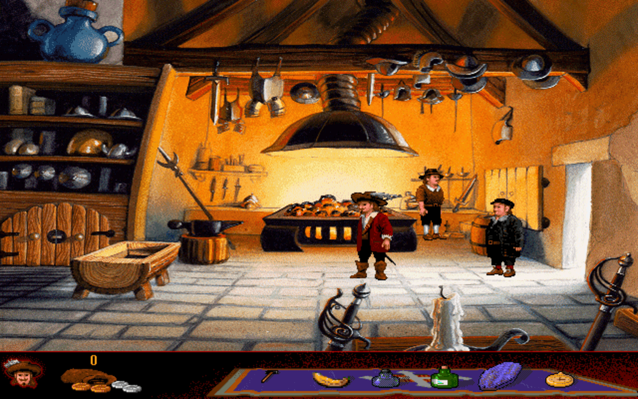 Gameplay screen of Touché: The Adventures of the Fifth Musketeer (6/8) Gameplay screen of Touché: The Adventures of the Fifth Musketeer (6/8)