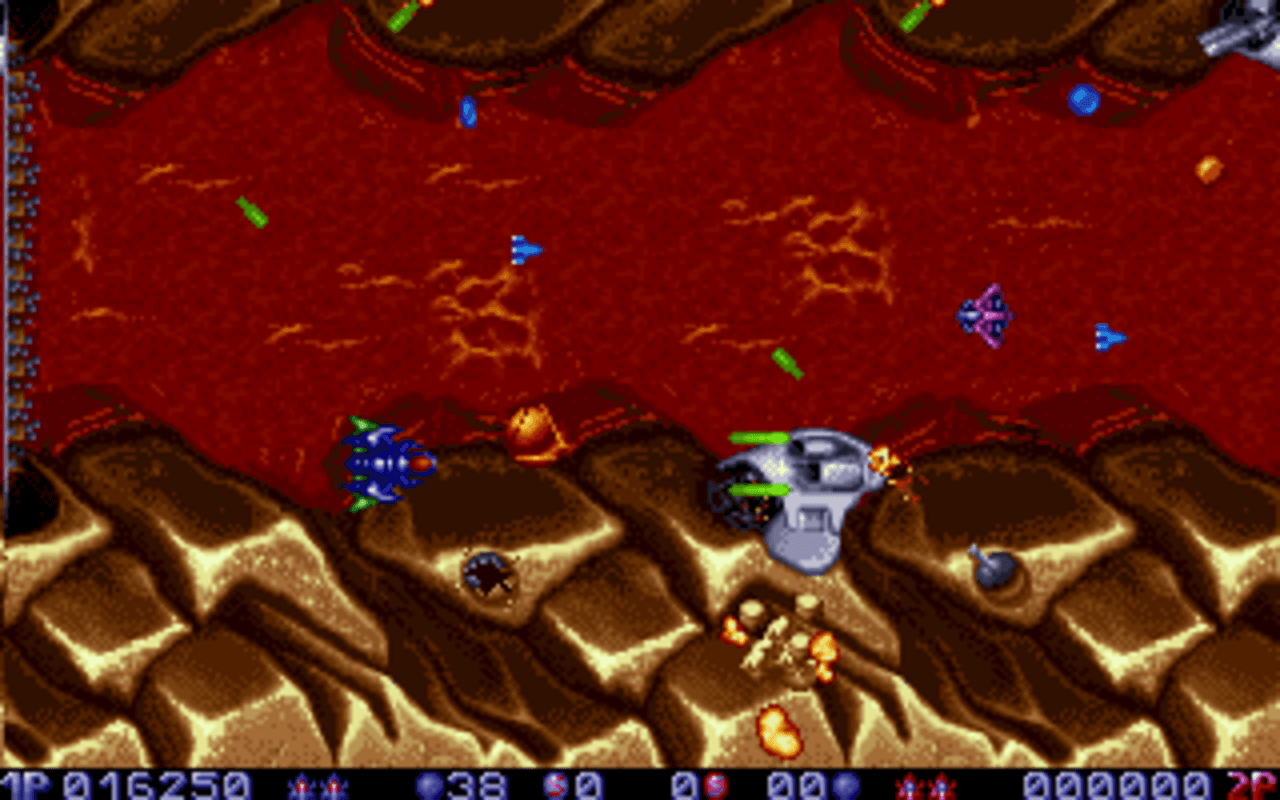 Gameplay screen of Tubular Worlds (3/4) Gameplay screen of Tubular Worlds (3/4)