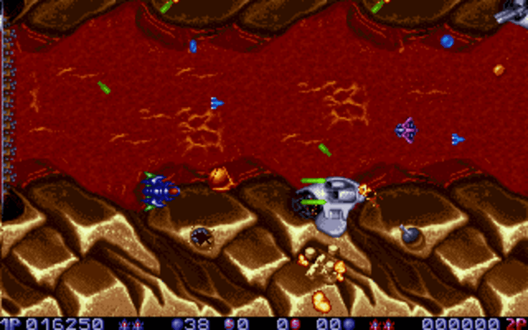 Gameplay screen of Tubular Worlds (3/4) Gameplay screen of Tubular Worlds (3/4)