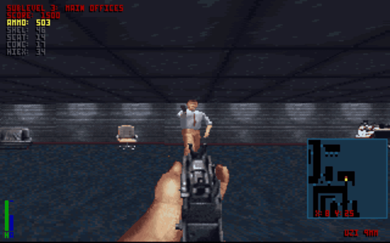 Gameplay screen of The Terminator: Rampage (4/8) Gameplay screen of The Terminator: Rampage (4/8)