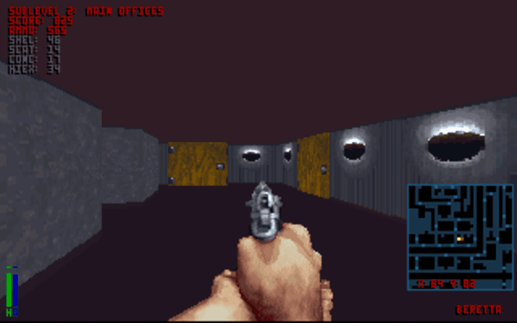 Gameplay screen of The Terminator: Rampage (3/8) Gameplay screen of The Terminator: Rampage (3/8)