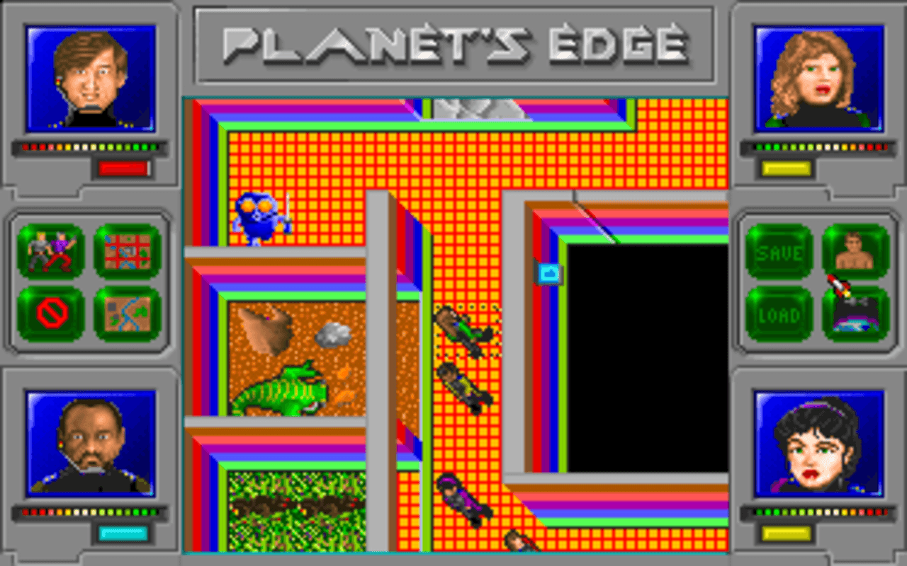 Gameplay screen of Planet's Edge: The Point of no Return (8/8) Gameplay screen of Planet's Edge: The Point of no Return (8/8)