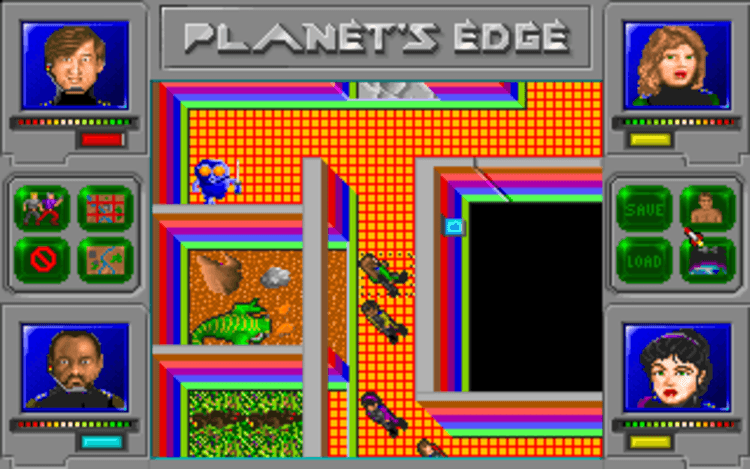 Gameplay screen of Planet's Edge: The Point of no Return (8/8) Gameplay screen of Planet's Edge: The Point of no Return (8/8)