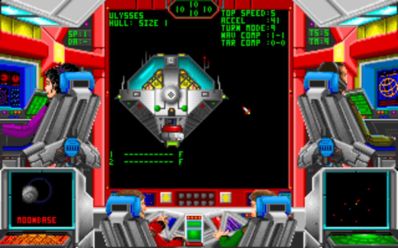 Gameplay screen of Planet's Edge: The Point of no Return (6/8) Gameplay screen of Planet's Edge: The Point of no Return (6/8)