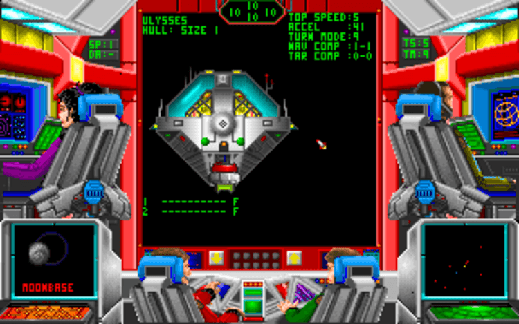 Gameplay screen of Planet's Edge: The Point of no Return (6/8) Gameplay screen of Planet's Edge: The Point of no Return (6/8)