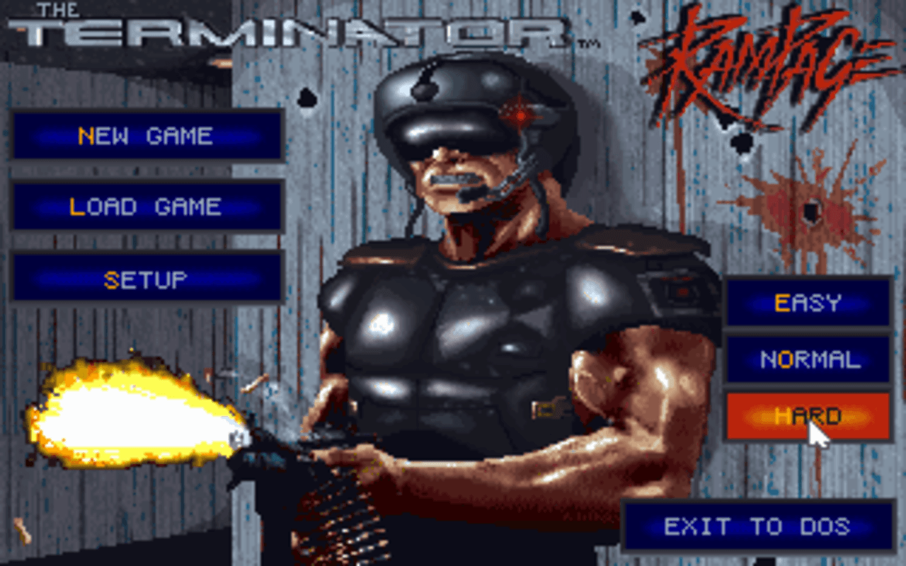 Gameplay screen of The Terminator: Rampage (8/8) Gameplay screen of The Terminator: Rampage (8/8)
