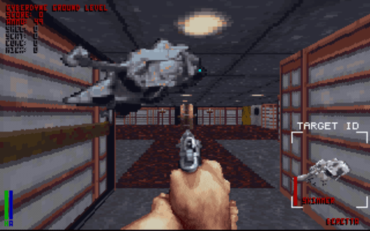 Gameplay screen of The Terminator: Rampage (7/8) Gameplay screen of The Terminator: Rampage (7/8)