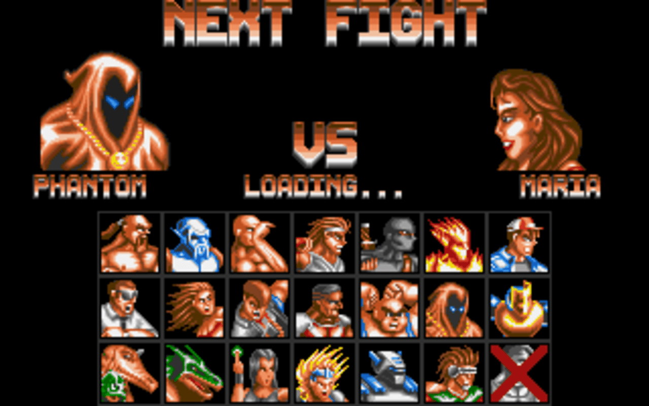 Gameplay screen of Ultimate Body Blows (2/8) Gameplay screen of Ultimate Body Blows (2/8)