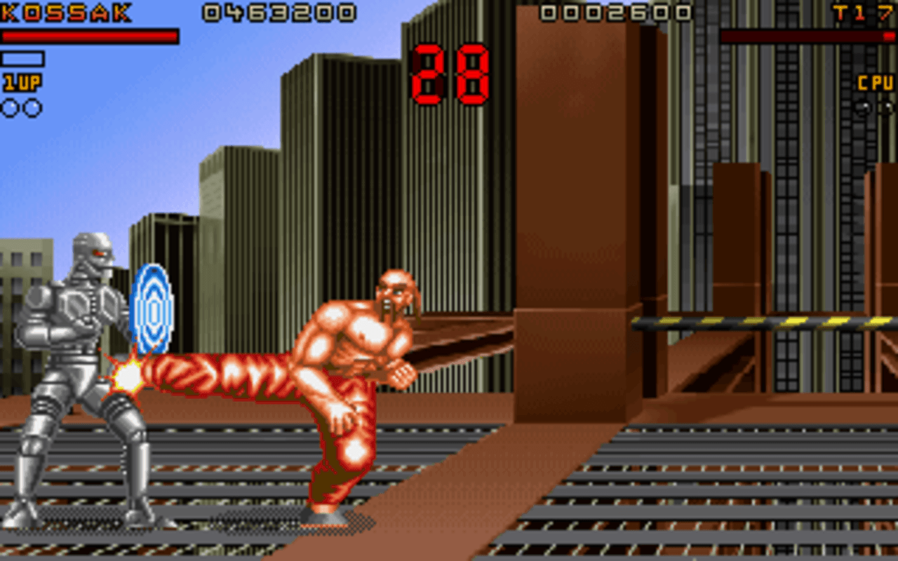 Gameplay screen of Ultimate Body Blows (4/8) Gameplay screen of Ultimate Body Blows (4/8)