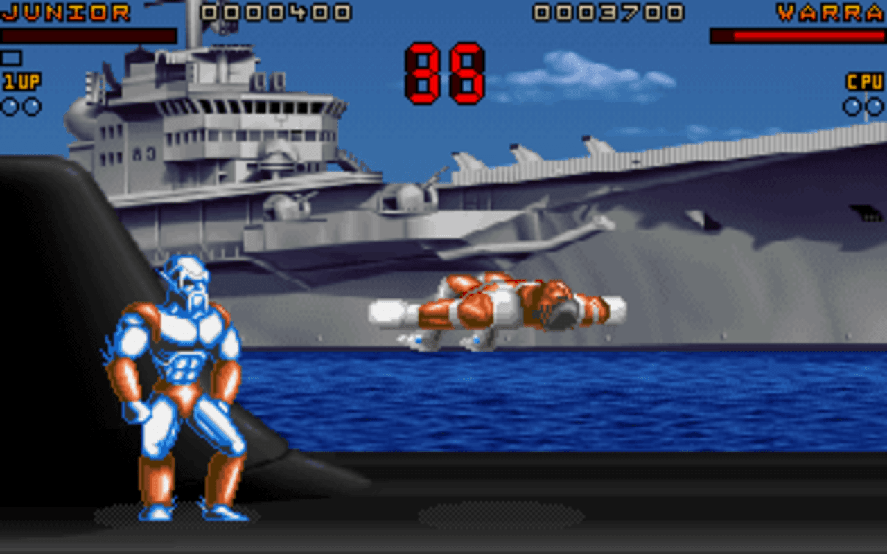 Gameplay screen of Ultimate Body Blows (5/8) Gameplay screen of Ultimate Body Blows (5/8)