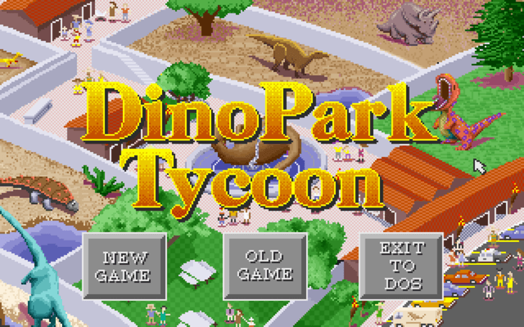 Gameplay screen of DinoPark Tycoon (1/8) Gameplay screen of DinoPark Tycoon (1/8)