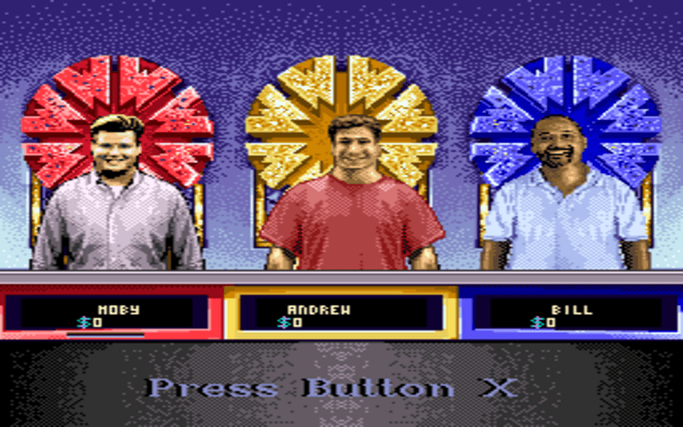 Gameplay screen of Wheel of Fortune: Deluxe Edition (2/8) Gameplay screen of Wheel of Fortune: Deluxe Edition (2/8)