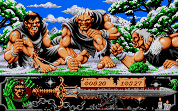 Gameplay screen of Deathbringer (7/8) Gameplay screen of Deathbringer (7/8)