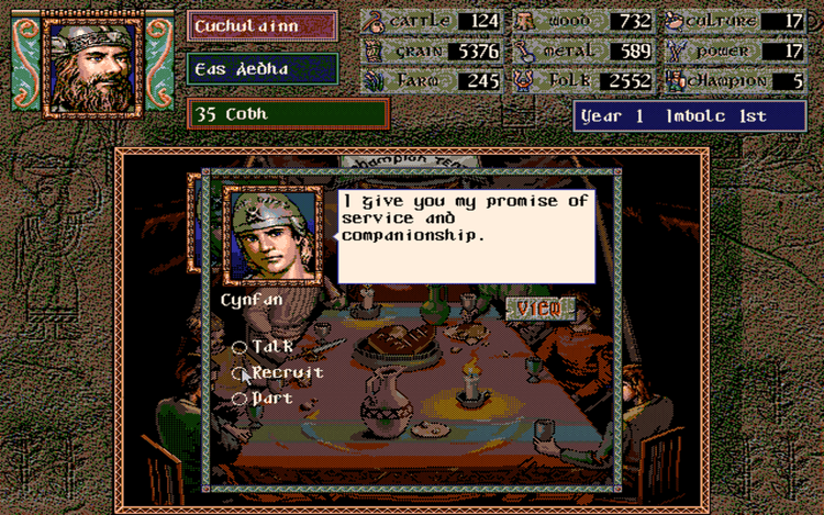 Gameplay screen of Celtic Tales: Balor of the Evil Eye (6/8) Gameplay screen of Celtic Tales: Balor of the Evil Eye (6/8)