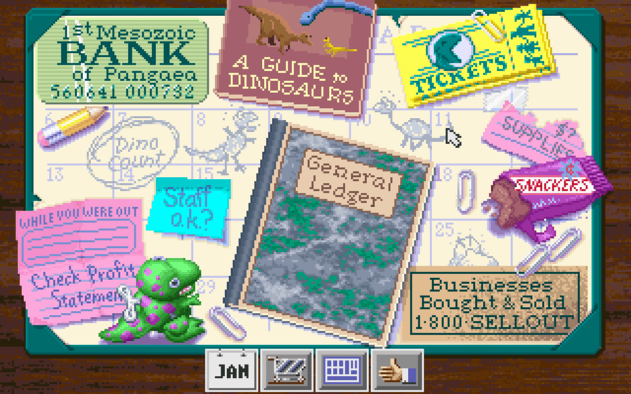 Gameplay screen of DinoPark Tycoon (4/8) Gameplay screen of DinoPark Tycoon (4/8)