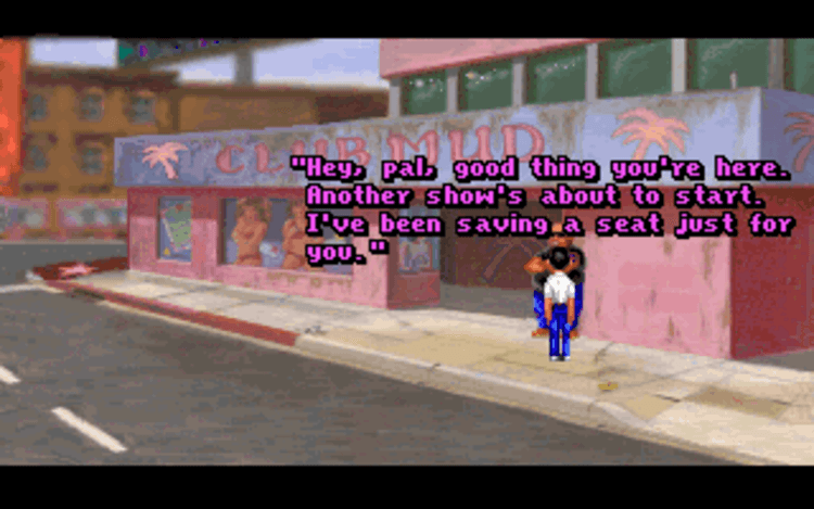 Gameplay screen of Les Manley in: Lost in L.A. (6/8) Gameplay screen of Les Manley in: Lost in L.A. (6/8)