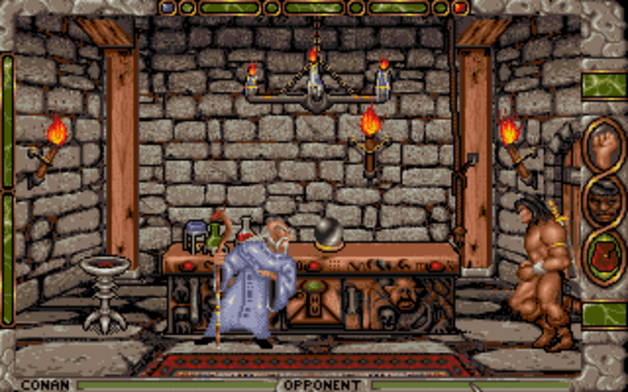 Gameplay screen of Conan: The Cimmerian (4/8) Gameplay screen of Conan: The Cimmerian (4/8)